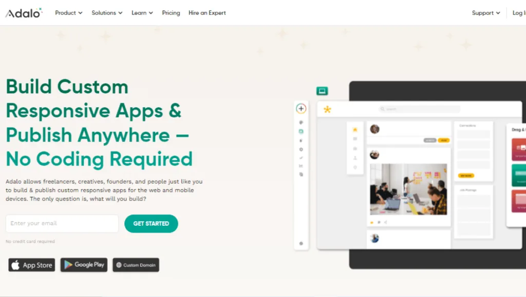Adalo Mobile App Builder