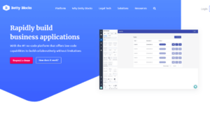 Betty Blocks Web App Builder