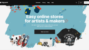 Big Cartel Ecommerce No Code Builder