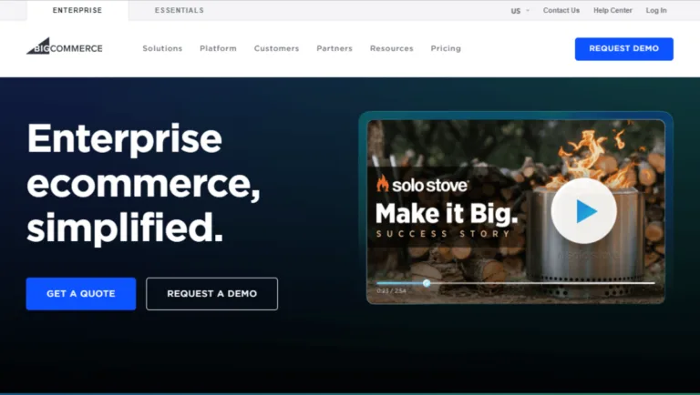 BigCommerce Ecommerce No Code Builder