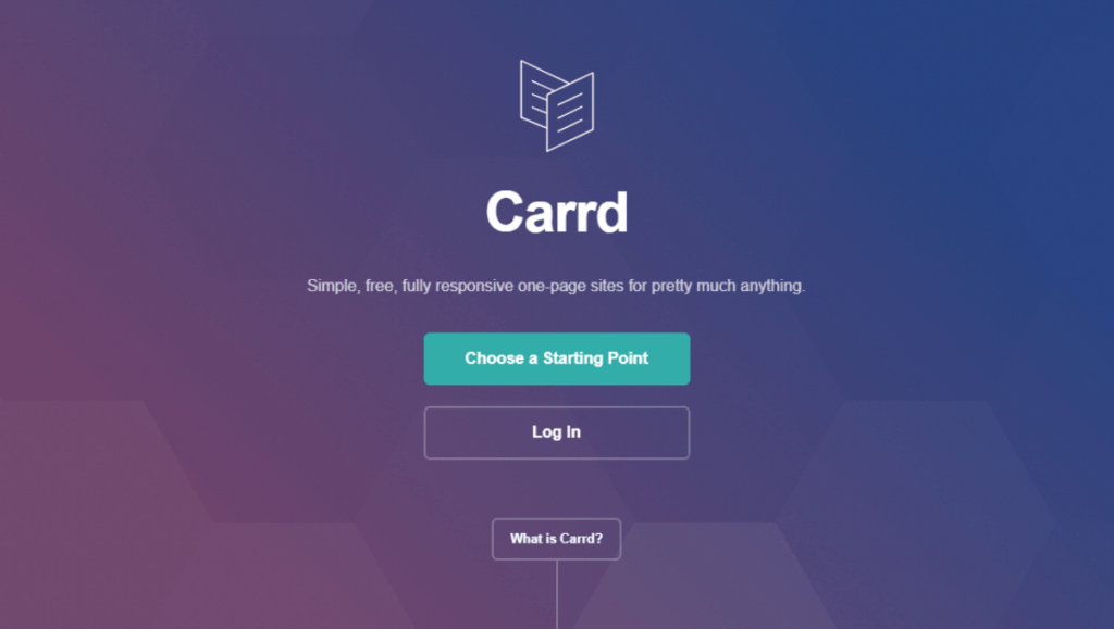 Carrd No Code Builder