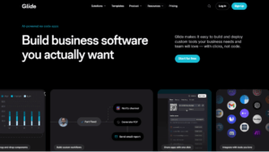 Glide Mobile App Builder