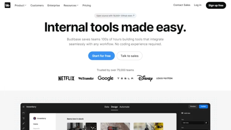 Budibase App Builder