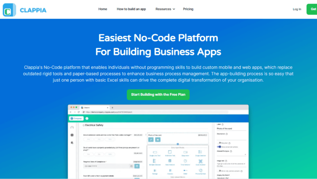 Clappia App Builder