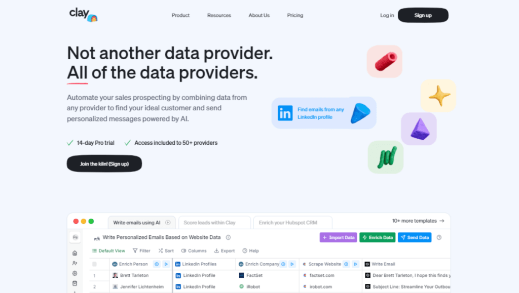 Clay Workflow Automation Tool