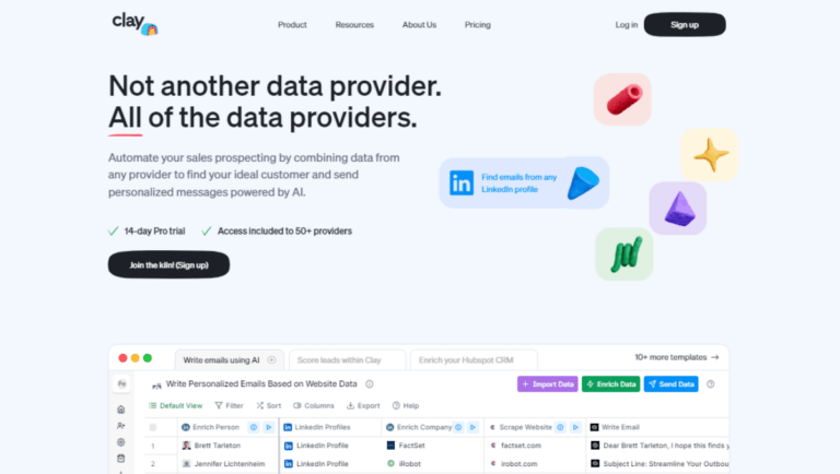 Clay Workflow Automation Tool