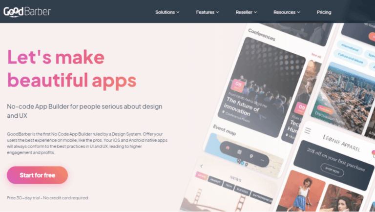 GoodBarber App Builder