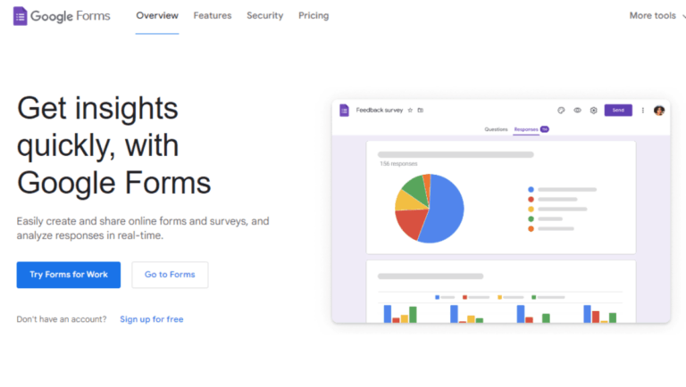 Google Forms No Code Form Builder