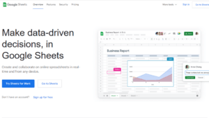 Google Sheets No Code Tool