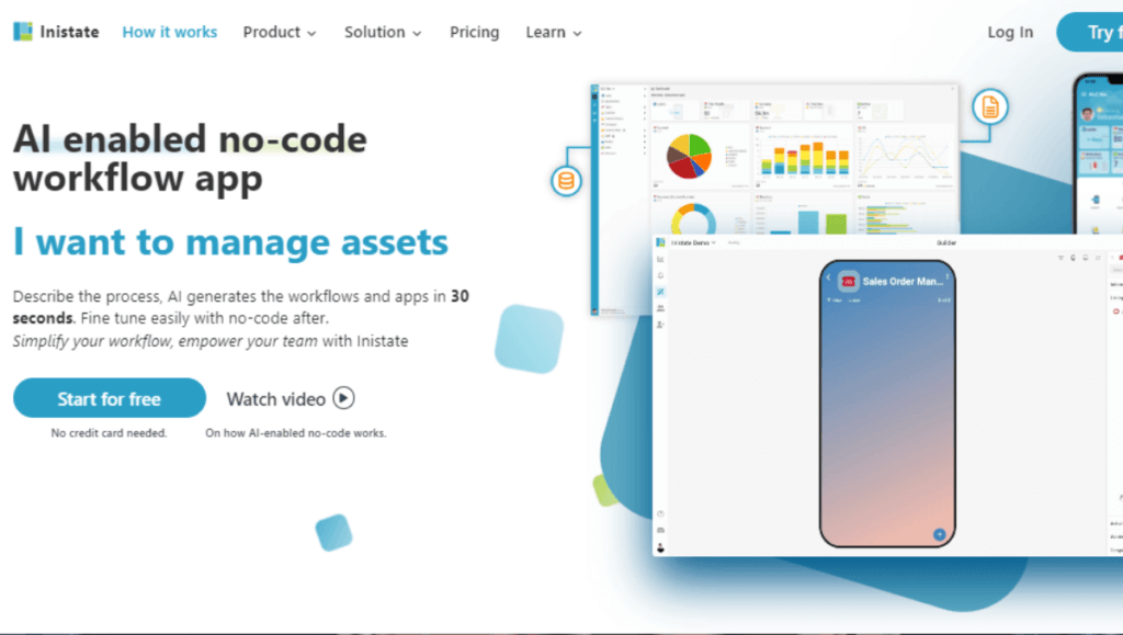 Inistate App Builder
