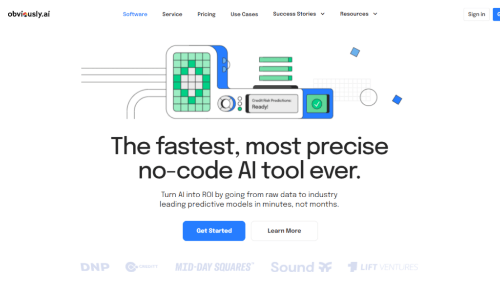 Obviously.AI No Code Tool