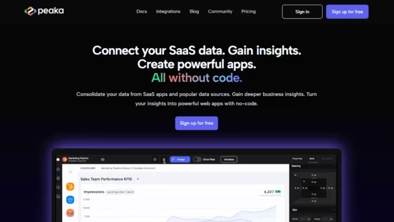 Peaka App Builder