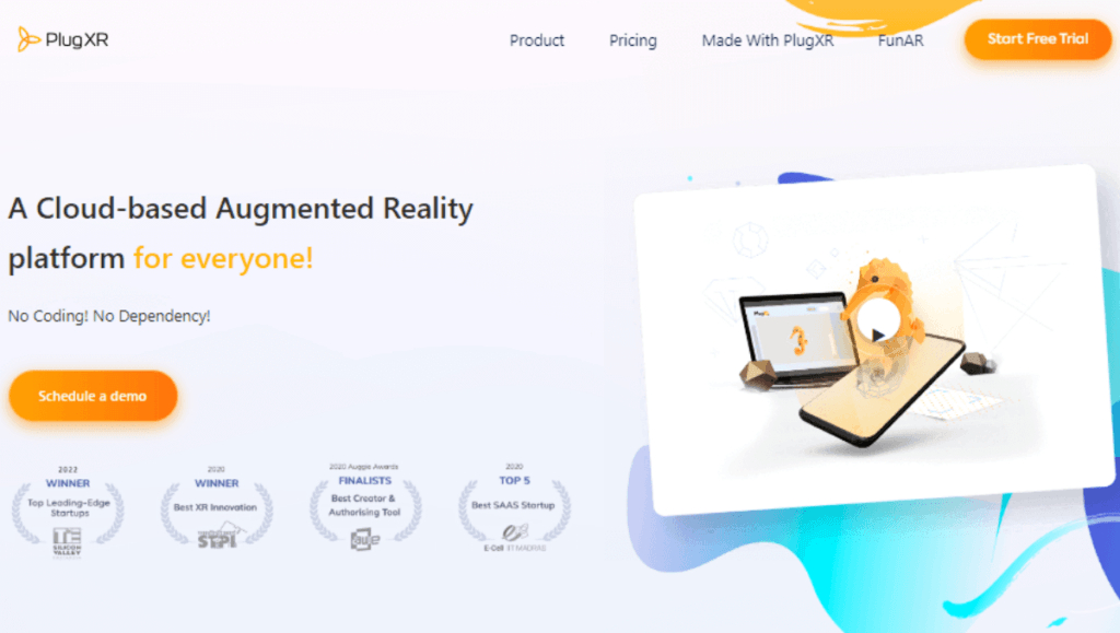PlugXR No Code AR Builder
