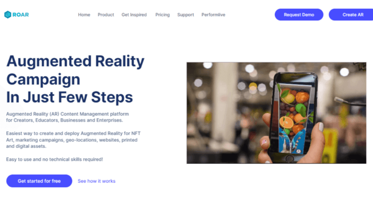 ROAR No Code AR Builder