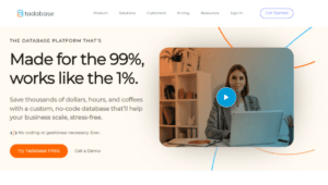 Tadabase No Code Database Builder
