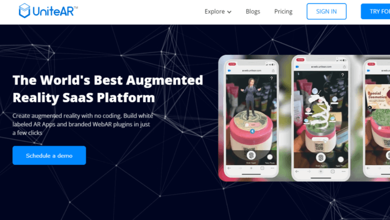 UniteAR No Code AR Builder