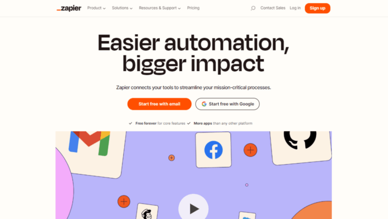 Zapier Workflow Automation Tool