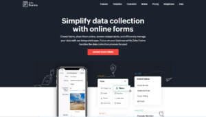 Zoho Forms No Code Form Builder