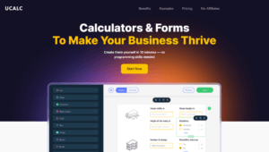 uCalc No Code Calculator Builders