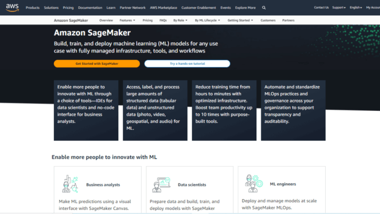 Amazon SageMaker No Code Tool