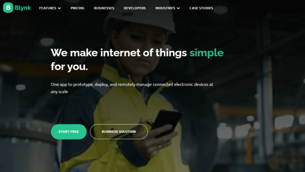 Blynk no code iot tool