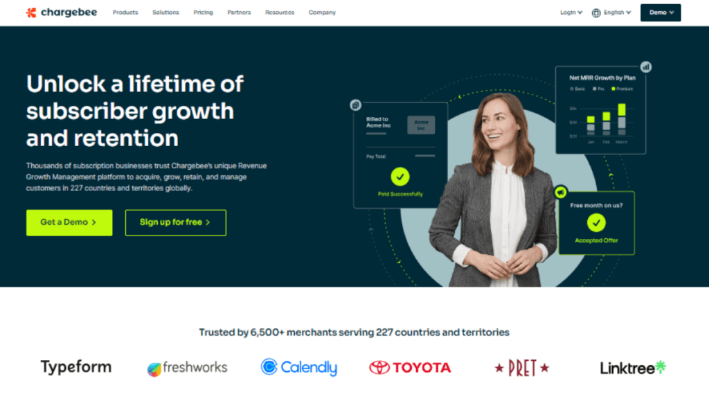 Chargebee no code payment solution