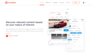 Crowdfire No Code social media tool