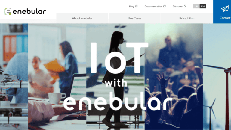 Enebular no code iot tool
