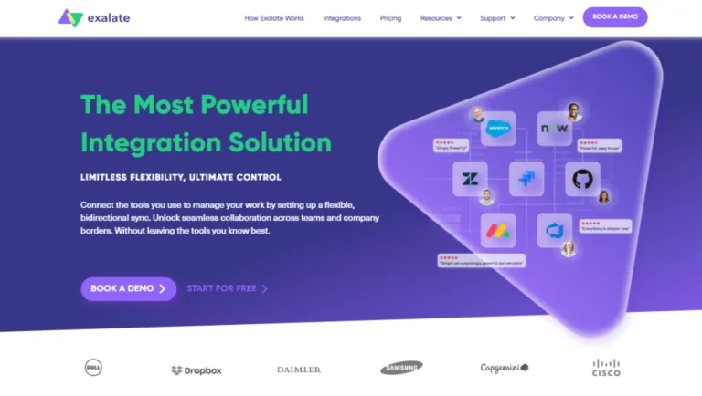 Exalate No Code Integration Tool