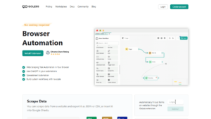 Goless no code Automation Web Scraping