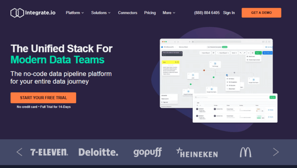 Integrate.io No Code Tool