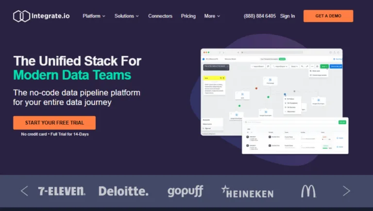 Integrate.io No Code Tool