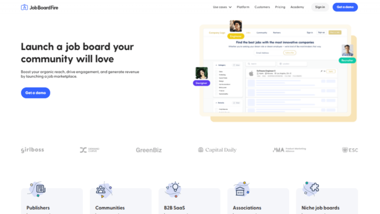 JobBoardFire No Code Builder