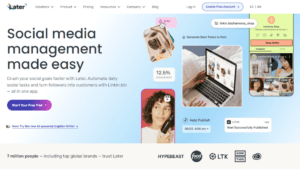 Later No Code social media tool