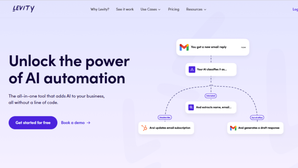 Levity No Code AI Tool