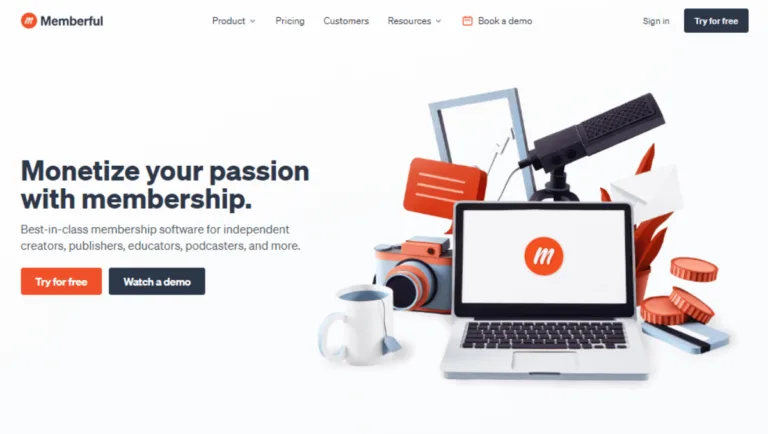 Memberful no code membership builder