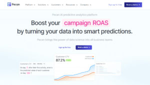 Pecan No Code AI Tool