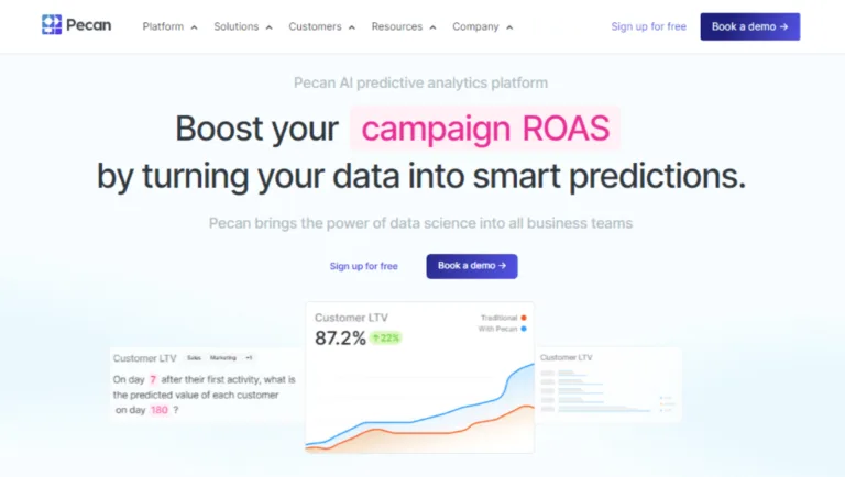 Pecan No Code AI Tool