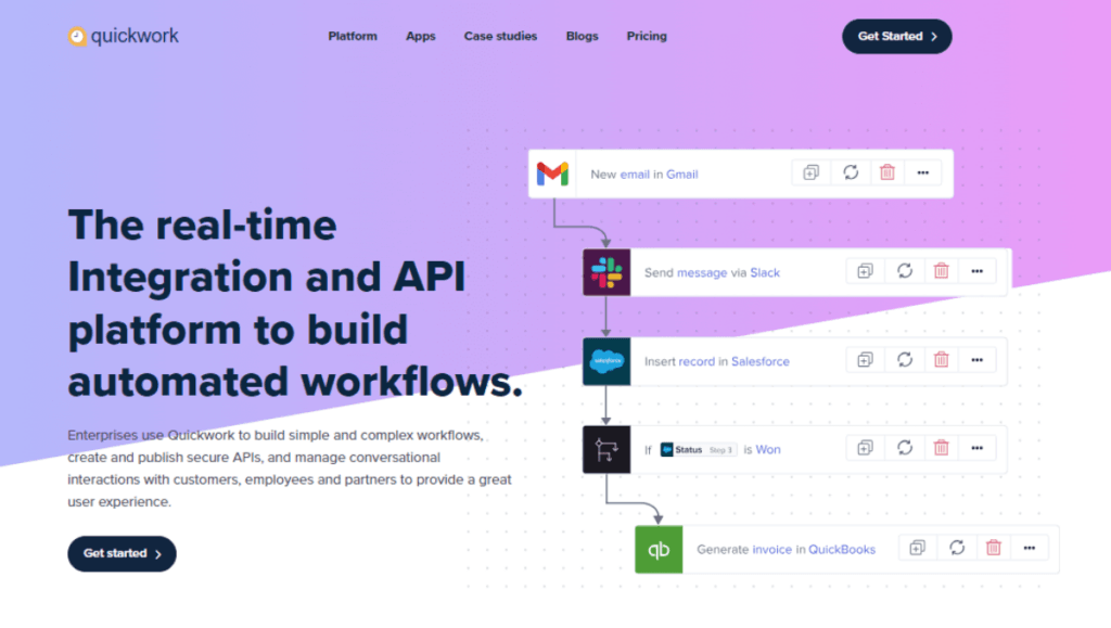 Quickwork No Code Tool