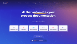 Scribe No Code Onboarding Tool
